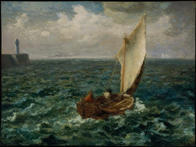 Fishing Boat, Jean-François Millet
