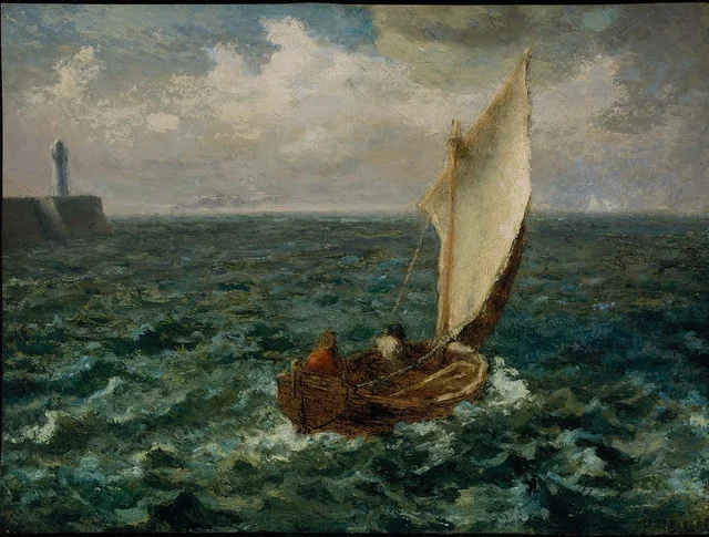Fishing Boat, Jean-François Millet