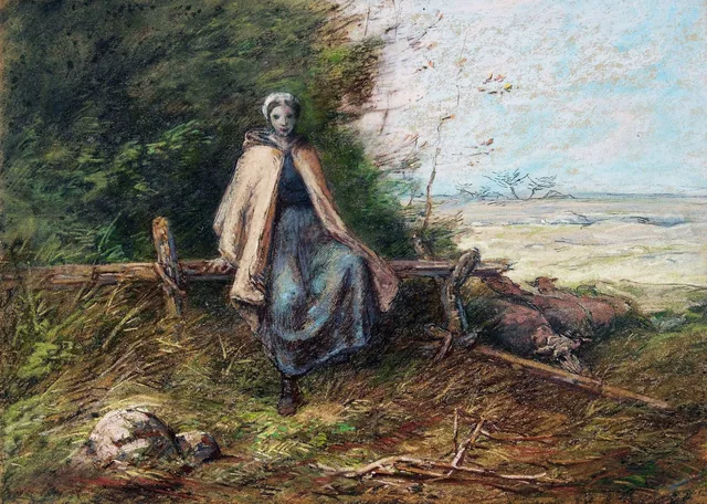 Pastora, Jean-François Millet