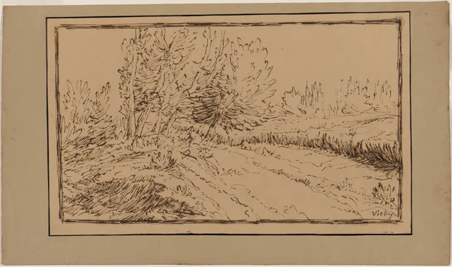 Path in the Countryside, Vichy, Jean-François Millet