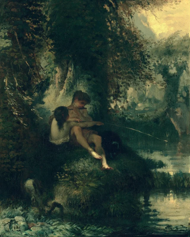 Daphnis and Chloe, Jean-François Millet