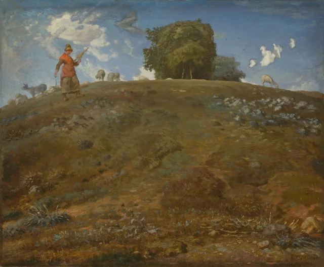 In the Auvergne, Jean-François Millet