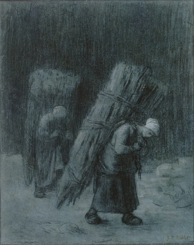 Women Carrying Faggots, Jean-François Millet