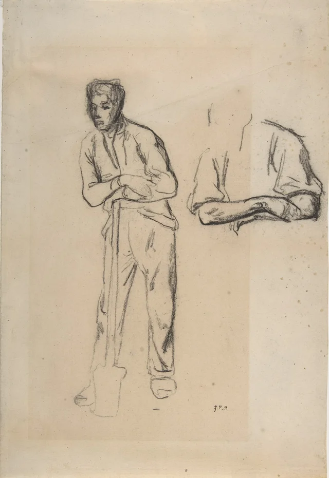 Man with a Spade, Jean-François Millet