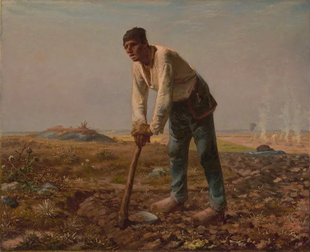 Man with a Hoe, Jean-François Millet