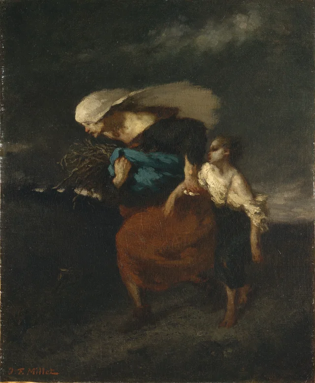 Le Retour de l'orage, Jean-François Millet