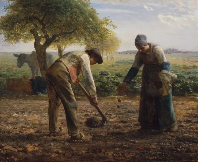 Potato Planters, Jean-François Millet