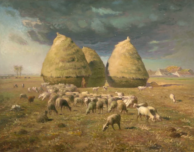 Meules : automne, Jean-François Millet