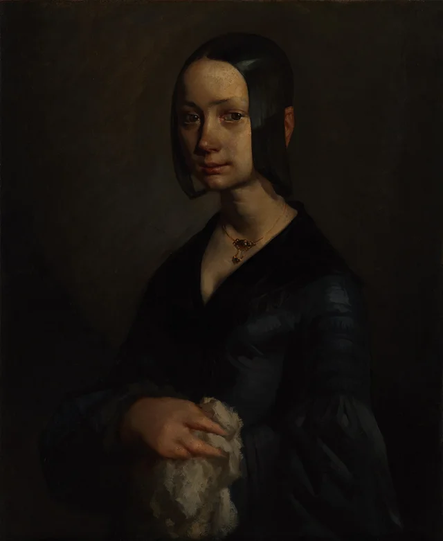 Portrait of Pauline-Virginie Ono, Jean-François Millet