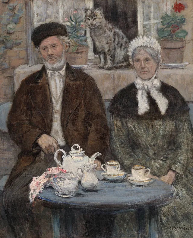 Afternoon Tea, Jean-François Raffaëlli