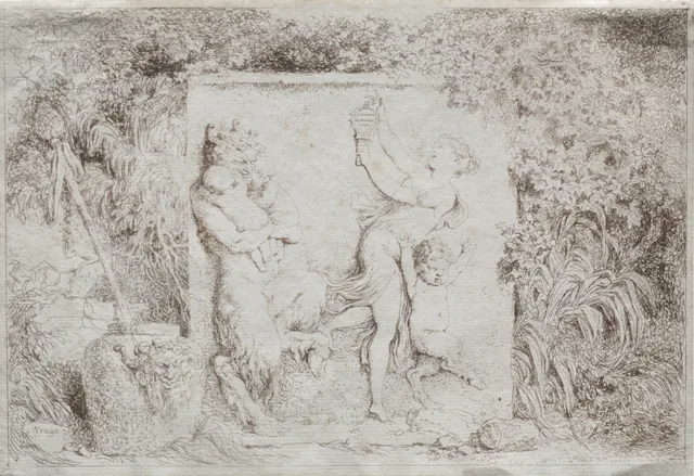 Bacchanale, Jean-Honoré Fragonard