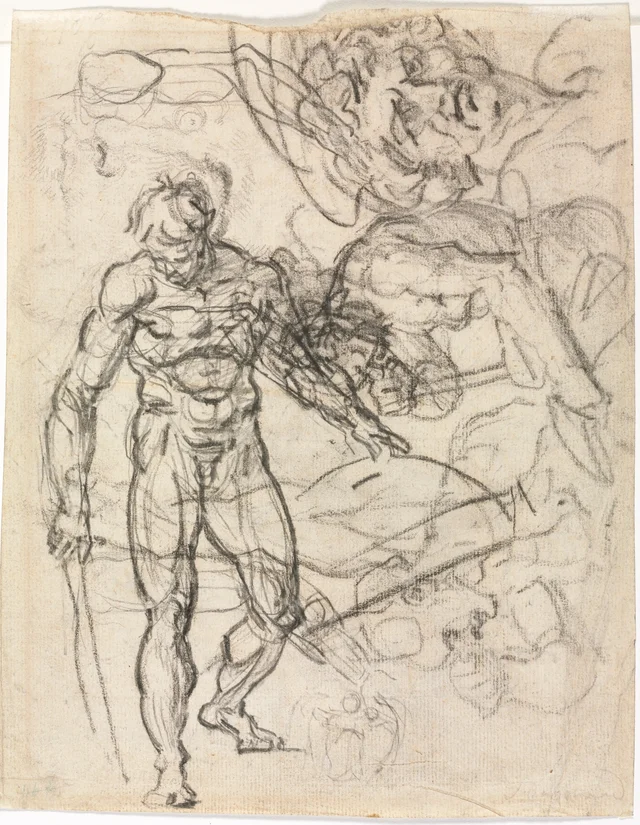 Estudios de figuras (verso), Jean-Honoré Fragonard