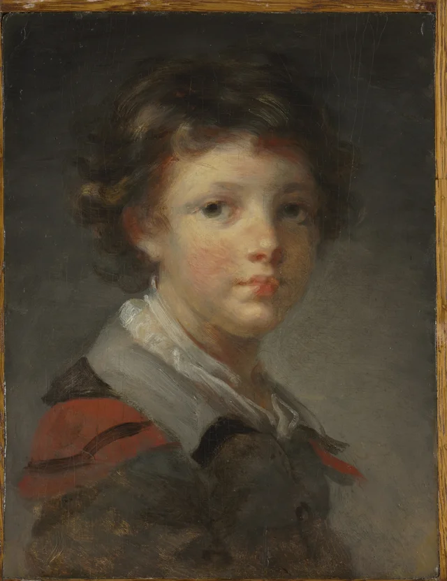 A Boy in a Red-Lined Cloak, Jean-Honoré Fragonard
