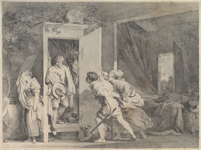 The Armoire, Jean-Honoré Fragonard