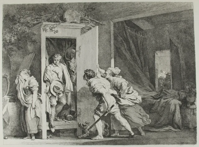 The Armoire, Jean-Honoré Fragonard