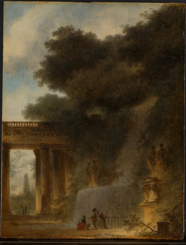 The Cascade, Jean-Honoré Fragonard