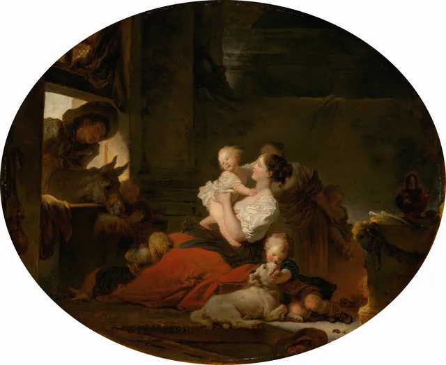 The Happy Family, Jean-Honoré Fragonard