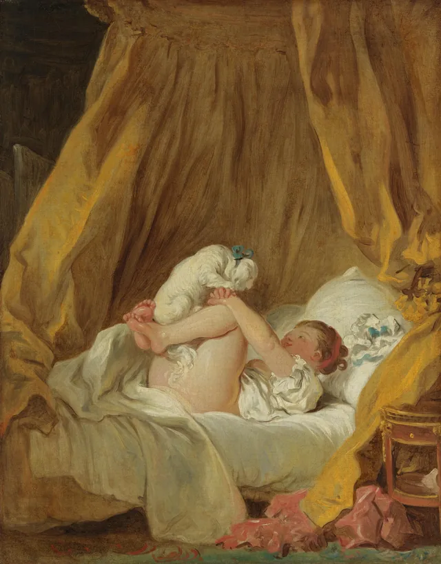 La gimblette, Jean-Honoré Fragonard