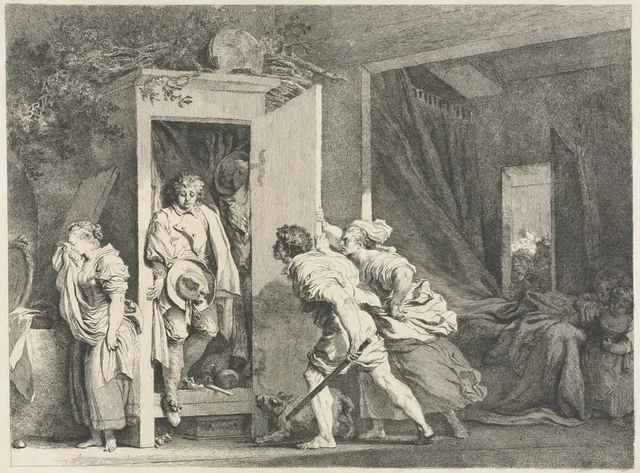 The Cupboard, Jean-Honoré Fragonard