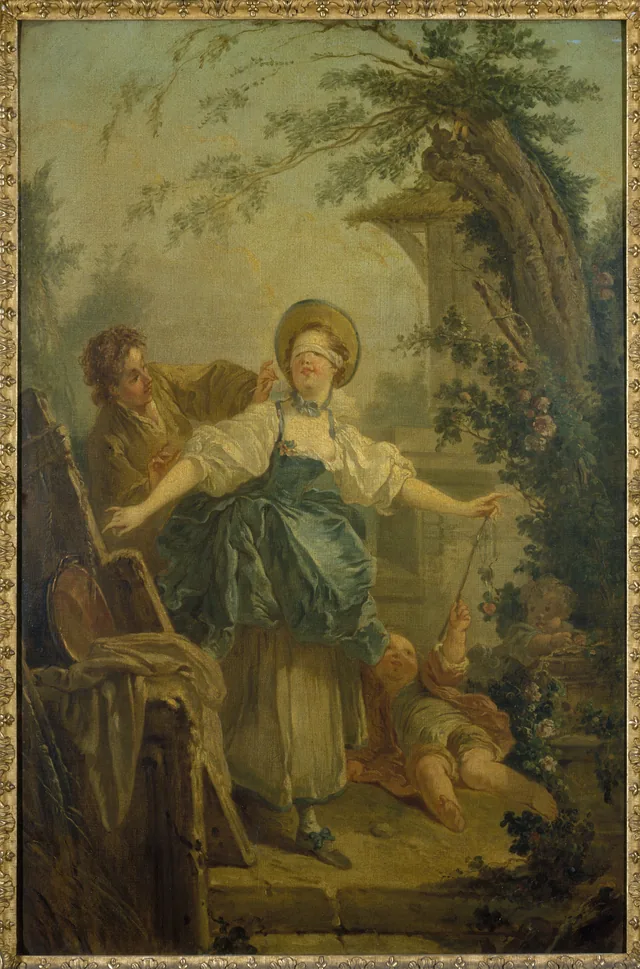 La gallina ciega, Jean-Honoré Fragonard