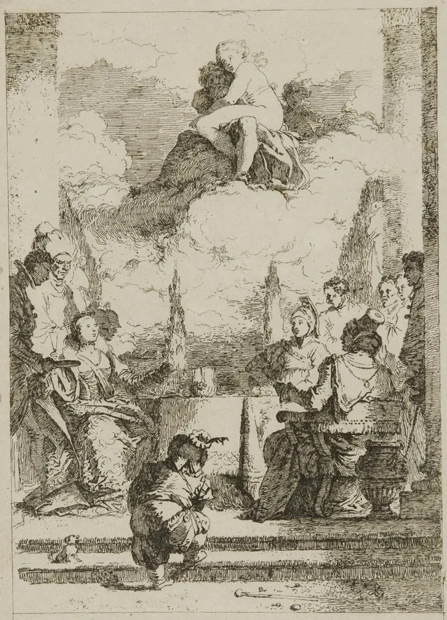 The Feast of Anthony and Cleopatra, Jean-Honoré Fragonard