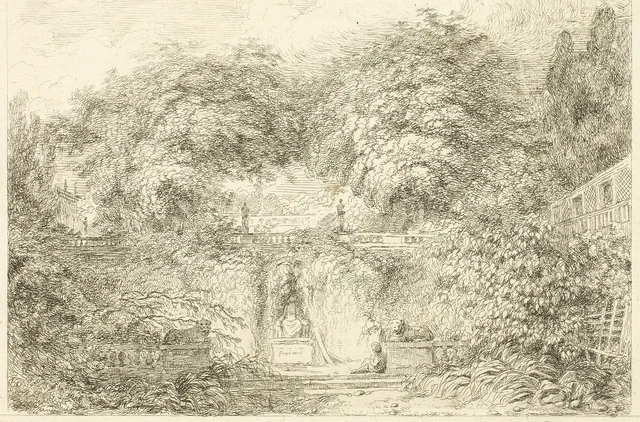 El pequeño parque, Jean-Honoré Fragonard