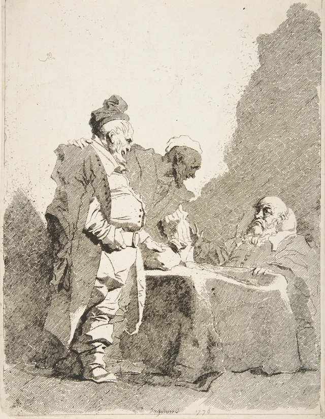 The Tax Collectors (Les Traitants), Jean-Honoré Fragonard