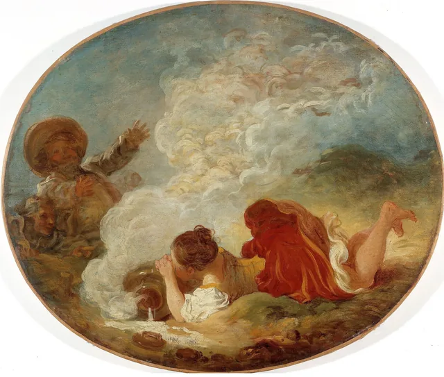 Perrette and the Milk Pot, Jean-Honoré Fragonard