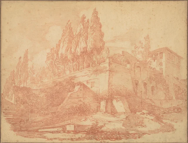 Ruinas de un palacio imperial, Roma, Jean-Honoré Fragonard