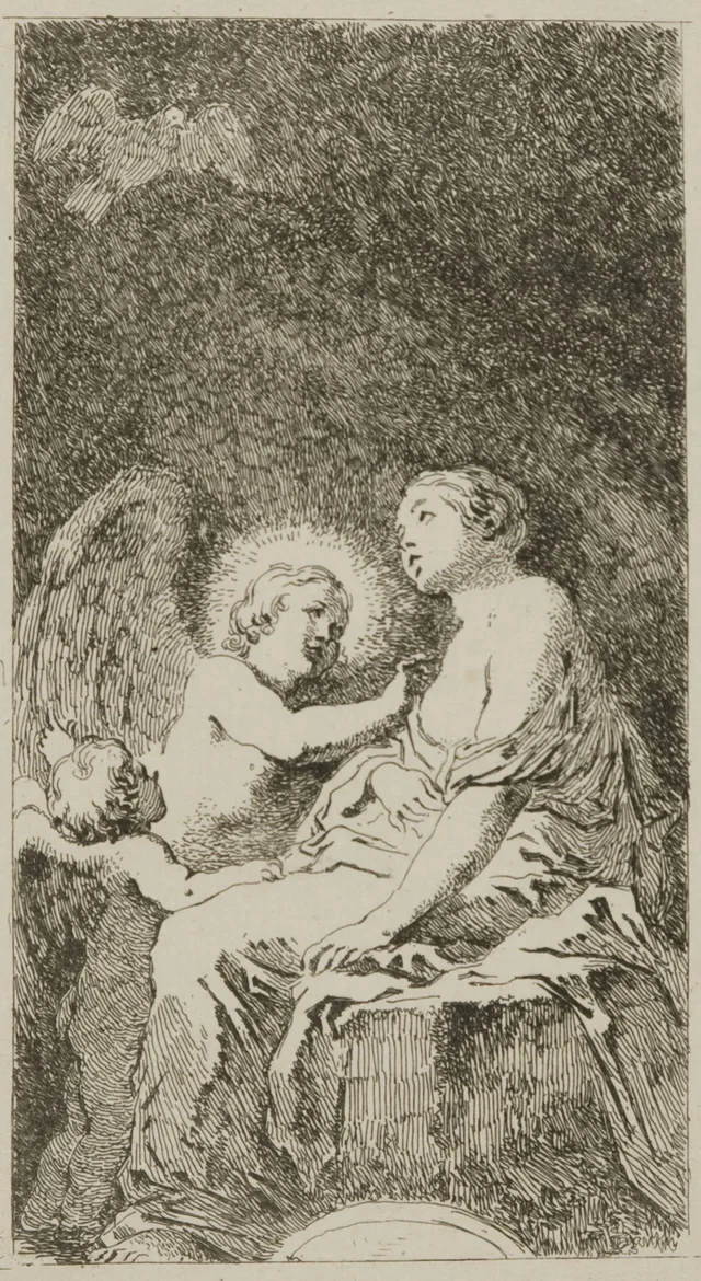 Saint Catherine of Alexandria Cured by an Angel