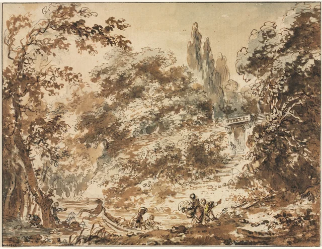 公園の情景