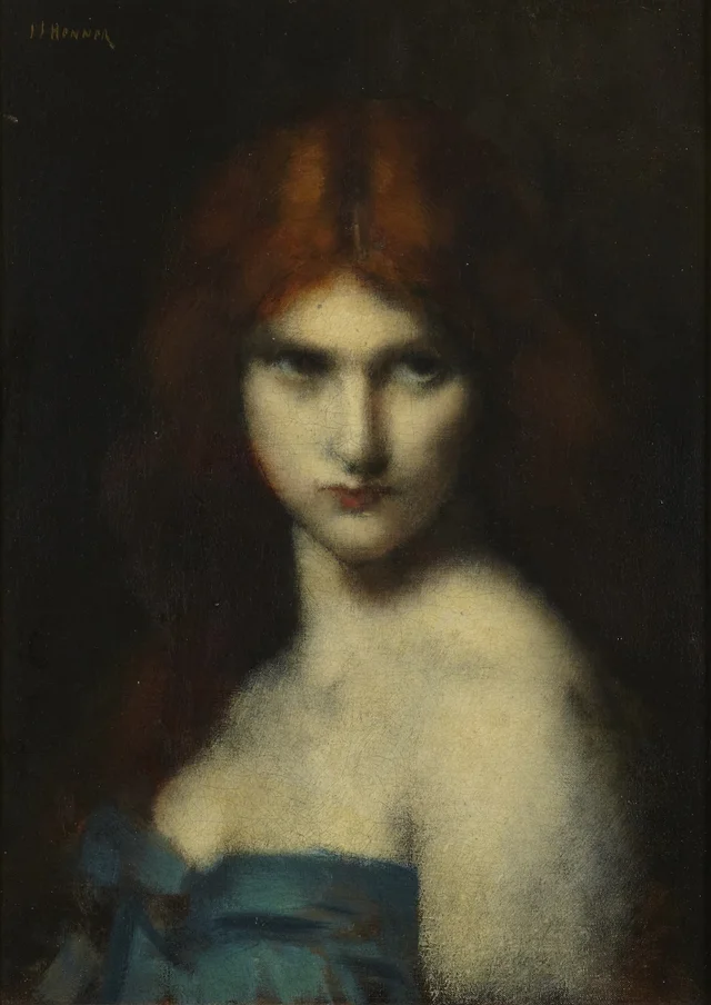Study of a head of a woman, Jean-Jacques Henner