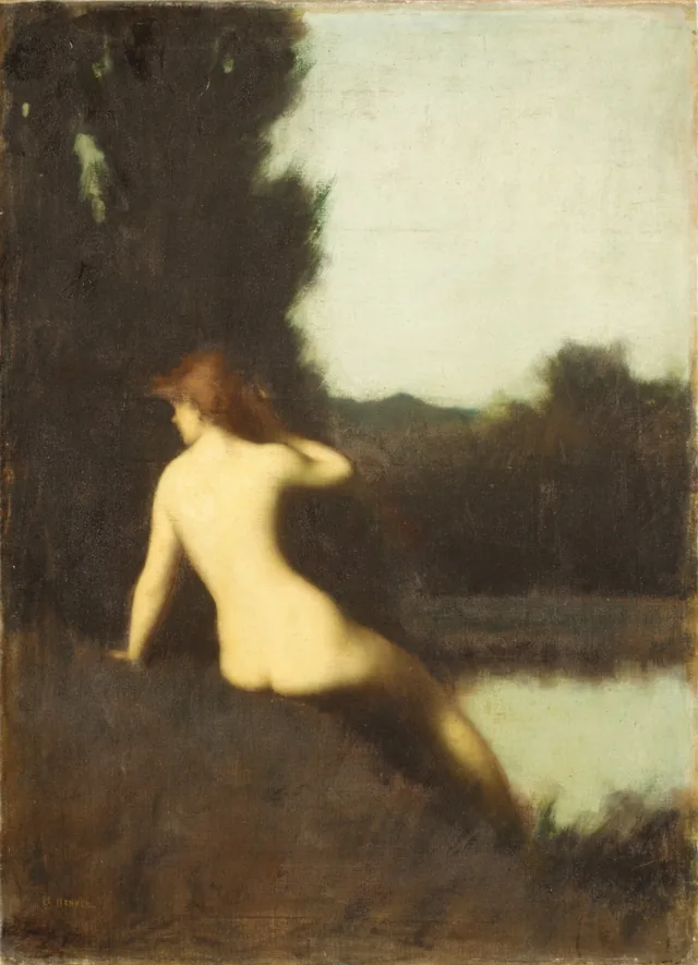 A Bather (Echo), Jean-Jacques Henner