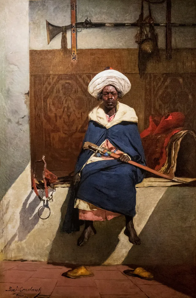 Le caïd marocain Tahamy, Jean-Joseph Benjamin-Constant