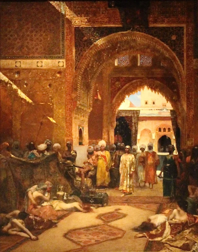 Le lendemain d'une victoire à l'Alhambra, Jean-Joseph Benjamin-Constant