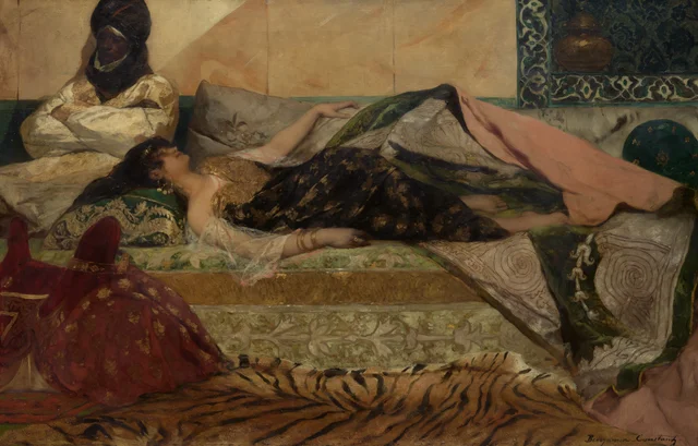 Odalisque, Jean-Joseph Benjamin-Constant