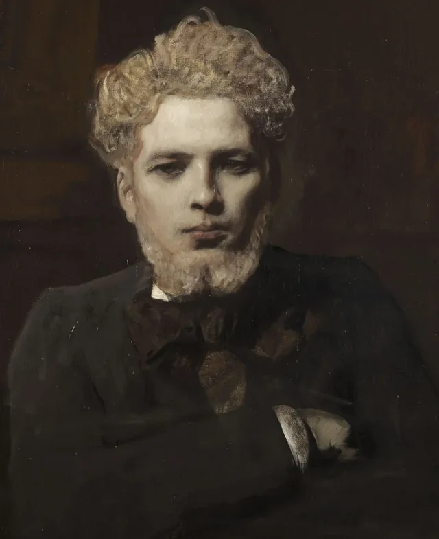 Retrato de joven barbudo, llamado el Albino, Jean-Joseph Benjamin-Constant