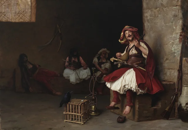 Bashi-Bazouk Singing, Jean-Léon Gérôme