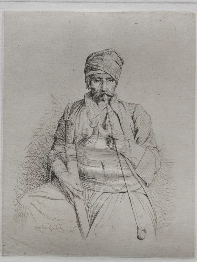 Fumante egípcio, Jean-Léon Gérôme