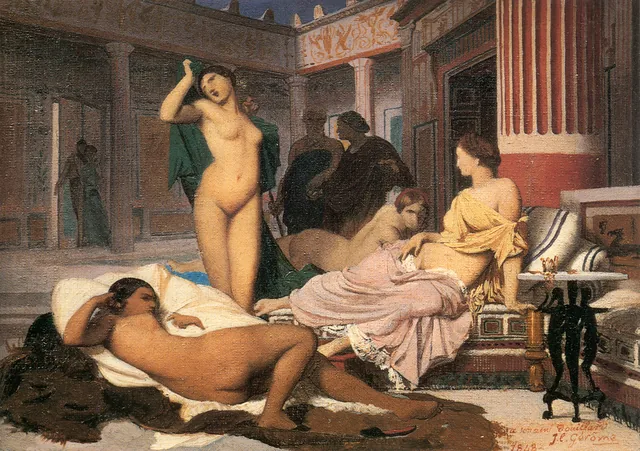 Greek Interior, Jean-Léon Gérôme