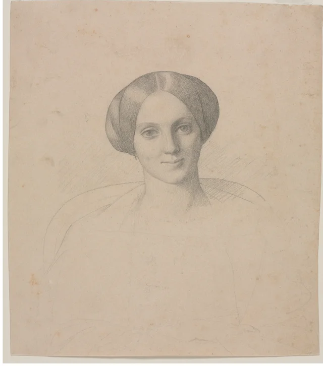 Retrato de uma cabeça de mulher