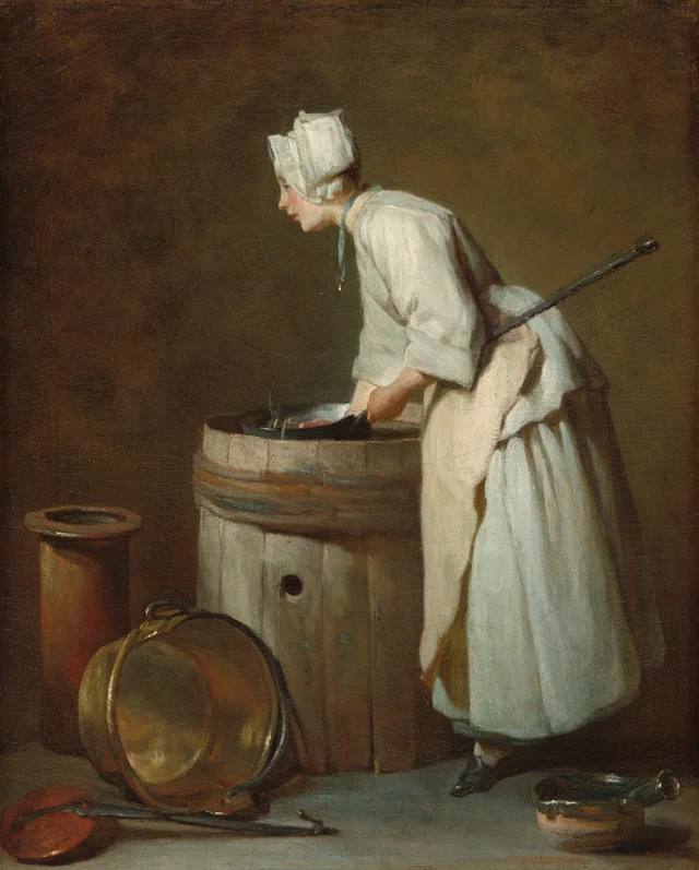 The Scullery Maid, Jean Siméon Chardin