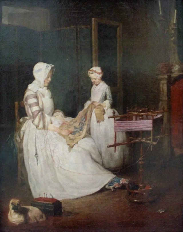 The Diligent Mother, Jean Siméon Chardin