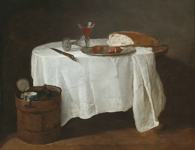 The White Tablecloth, Jean Siméon Chardin