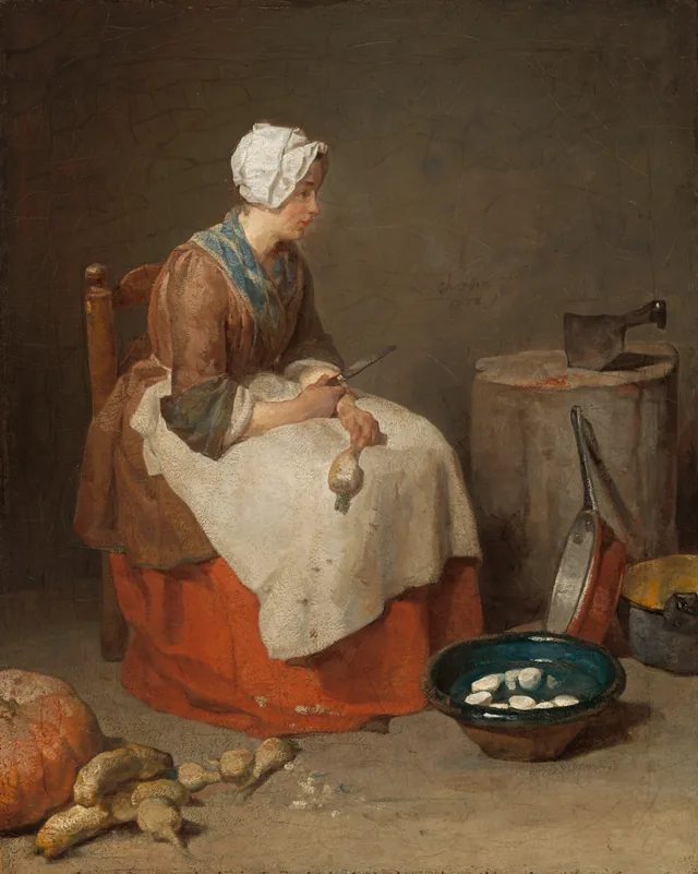 The Kitchen Maid, Jean Siméon Chardin
