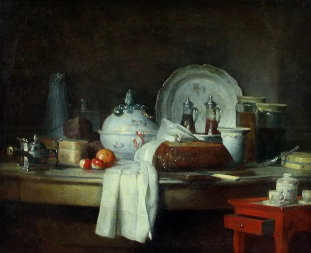 The Pantry Table (The Remains of a Lunch)