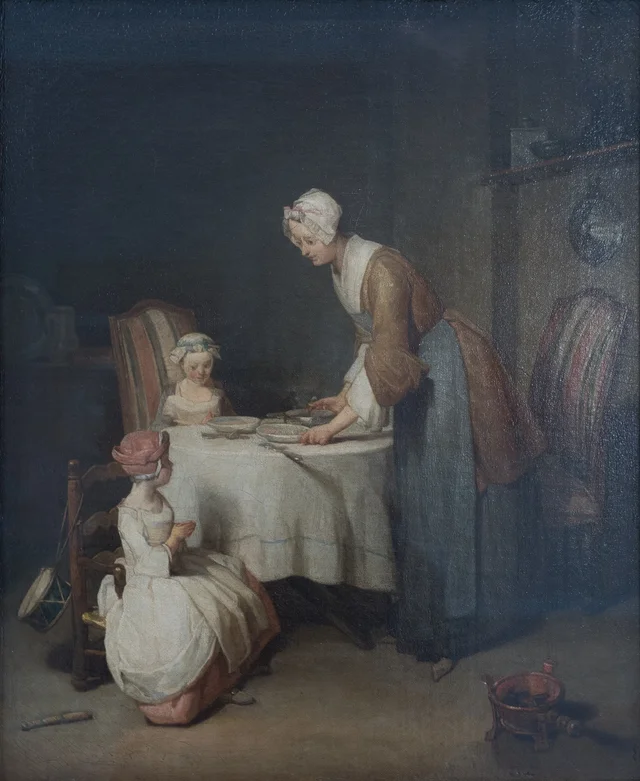 Saying Grace, Jean Siméon Chardin