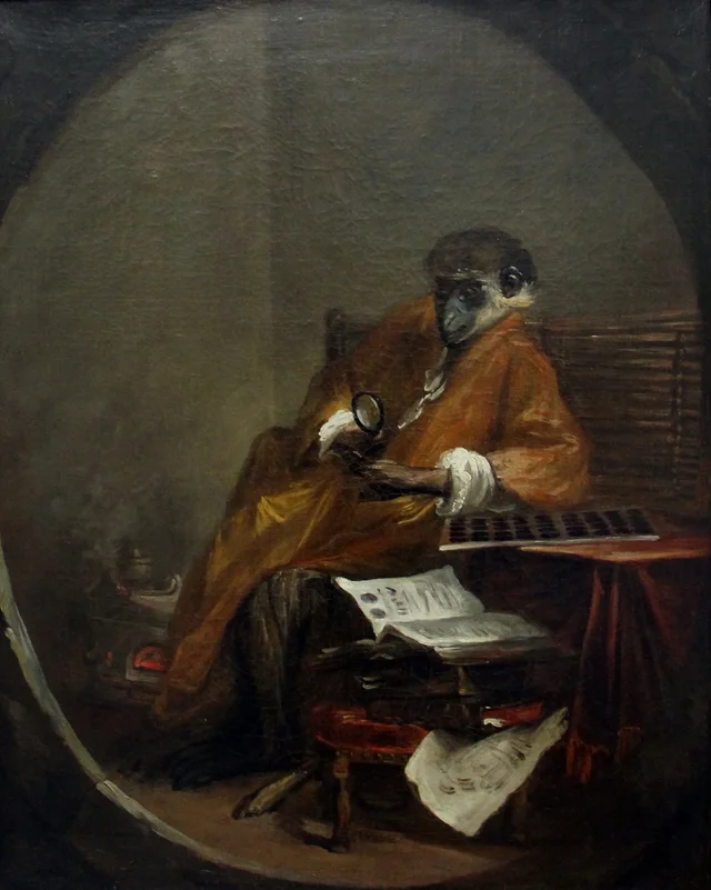 The Monkey Antiquarian, Jean Siméon Chardin