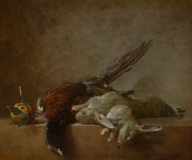 Still Life with Game, Jean Siméon Chardin