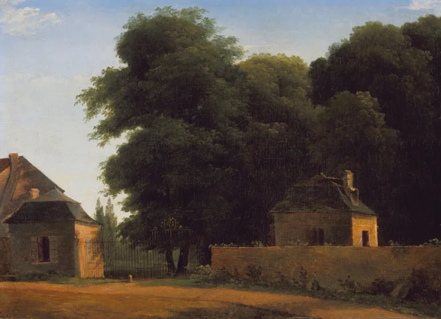 Entrée du parc de Saint-Cloud, Jean-Victor Bertin
